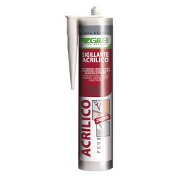 SILICONE ACRILICO 'GEBOSIL' bianco ml 310 (PZ 24)