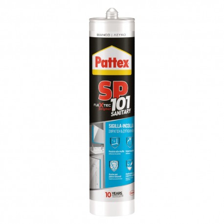 SIGILLANTE NEUTRO 'PATTEX SP101 SANITARY' bianco (PZ 1)
