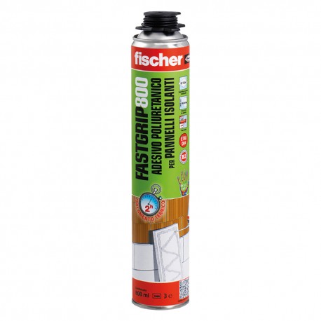 SCHIUMA POLIURETANICA ADESIVA 'FASTGRIP' FASTGRIP 800 ml 800 - per pistola (PZ 12)