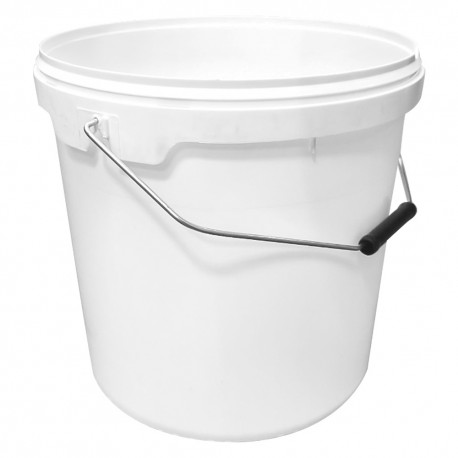 SECCHIO PLASTICO TRONCO CONICO Lt. 14 - Ã˜ 27 x h.29 cm (PZ 1)