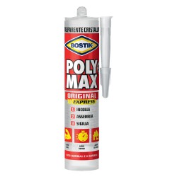 ADESIVO SIGILLANTE UNIVERSALE 'POLY MAX' CRISTAL gr. 300 (PZ 1)