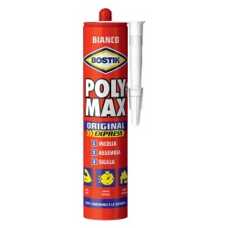 ADESIVO SIGILLANTE UNIVERSALE 'POLY MAX' ORIGINAL gr. 425 - bianco (PZ 1)