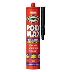 ADESIVO SIGILLANTE UNIVERSALE 'POLY MAX' ORIGINAL gr. 425 - nero (PZ 1)