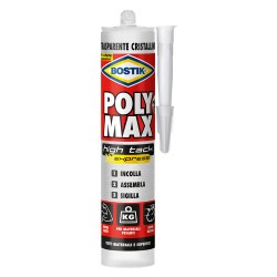 ADESIVO SIGILLANTE UNIVERSALE 'POLY MAX' HTE gr. 300 - cristal (PZ 1)