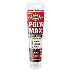 ADESIVO SIGILLANTE UNIVERSALE 'POLY MAX' HTE gr. 115 - cristal (clip strip) (PZ 12)