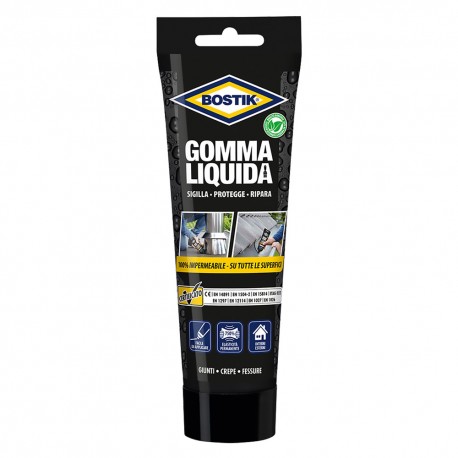 GOMMA LIQUIDA IMPERMEABILIZZANTE gr. 250 - tubetto (PZ 6)