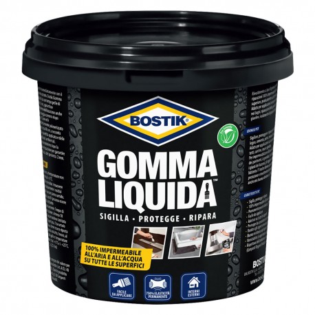 GOMMA LIQUIDA IMPERMEABILIZZANTE ml. 750 - barattolo (PZ 1)