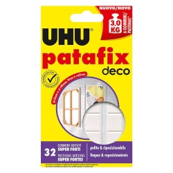 GOMMINI ADESIVI 'PATAFIX DECO' cartella da 32 pezzi (BL 12)