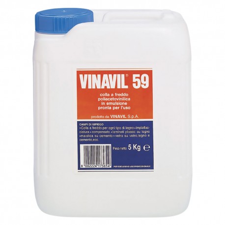 COLLA VINILICA 'VINAVIL 59' kg. 5 (PZ 1)