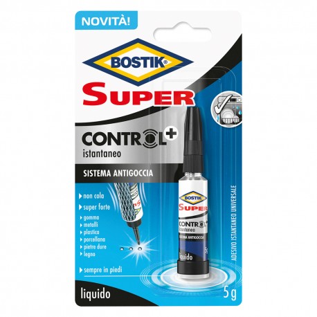 ADESIVO CIANOCRILATO 'SUPER CONTROL +' gr. 5 (BL 24)