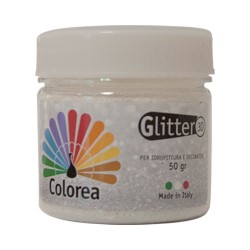 GLITTER IRIDESCENTI IN POLVERE gr.50 - colore rame (PZ 12)