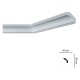 CORNICE DECORATIVA PER SOFFITTO mod. I707 - mm. 50 x 50 x 2 mt (PZ 55)