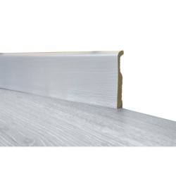 BATTISCOPA POLISTIRENE LISCIO INCISO bianco venato (PZ 10)
