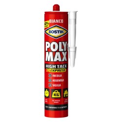 ADESIVO SIGILLANTE UNIVERSALE 'POLY MAX' HTE gr. 440 - bianco (PZ 1)