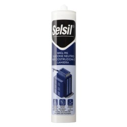 SILICONE NEUTRO PER LATTONERIA 'SNCL 915' testa di moro ml 310 - (ral 8017) (PZ 25)