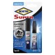 ADESIVO ISTANTANEO 'SUPER PLASTICHE' gr. 2 + attivatore da 3 ml (BL 6)
