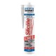 SILICONE ACETICO ALTA TEMPERATURA 'HIGH TEMPERATURE' rosso ml 310 (PZ 12)
