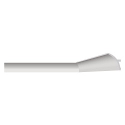 CORNICE DECORATIVA PER SOFFITTO SERIE 'LUXSTYL' mod. 'L7556' - mm. 56 x 75 x 2 mt (PZ 12)