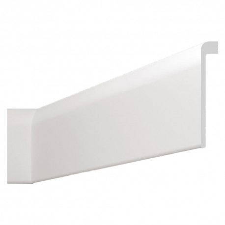 COPRI BATTISCOPA DECORATIVO SERIE 'LUXSTYL' mod. 'L12022' - mm 22 x 120 x 2 mt (PZ 11)