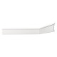 BATTISCOPA DECORATIVO SERIE 'LUXSTYL' mod. 'L7512' - mm 12 x 75 x 2 mt (PZ 22)