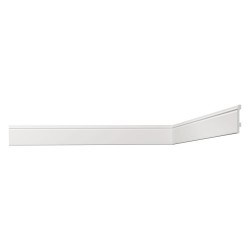 BATTISCOPA DECORATIVO SERIE 'LUXSTYL' mod. 'L8512' - mm 12 x 85 x 2 mt (PZ 24)