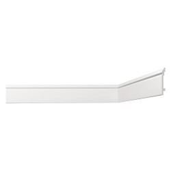 BATTISCOPA DECORATIVO SERIE 'LUXSTYL' mod. 'L10014' - mm 14 x 100 x 2 mt (PZ 16)