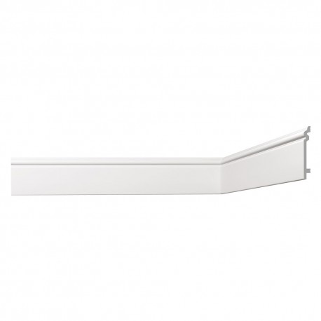 BATTISCOPA DECORATIVO SERIE 'LUXSTYL' mod. 'L12515' - mm 15 x 125 x 2 mt (PZ 11)