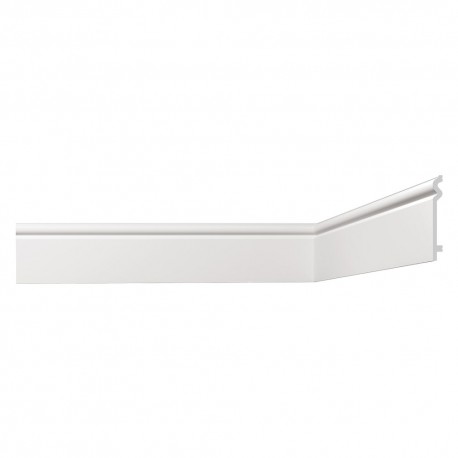 BATTISCOPA DECORATIVO SERIE 'LUXSTYL' mod. 'L14015' - mm 15 x 140 x 2 mt (PZ 10)