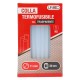 COLLA TERMOFUSIBILE 'UNK' mm 200 - d. mm 11,2 - trasparente kg 1 (CF 1)