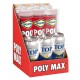 ESPOSITORE ADESIVO SIGILLANTE UNIVERSALE 'POLY MAX' ORIGINAL EXPRESS 6 pz da gr 500 con 3 birre da 500 ml omaggio (CF 1)
