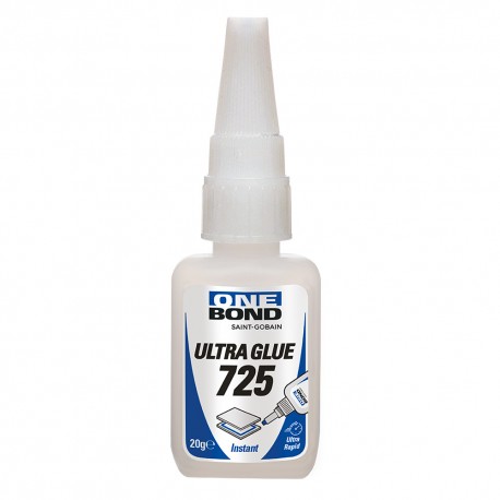ADESIVO ISTANTANEO 'ULTRA GLUE 725' gr. 20 (PZ 1)