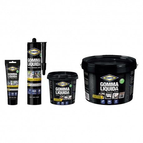 GOMMA LIQUIDA IMPERMEABILIZZANTE lt. 5 - barattolo (PZ 1)