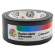 NASTRO TELATO UNIVERSALE mm. 48 x 25 mt - nero (PZ 18)