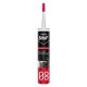 SILICONE ACETICO ALTA TEMPERATURA 'SNH' nero ml 300 - (ral 9005) (PZ 12)