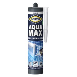 ADESIVO 'AQUA MAX' gr. 425 - cartuccia - bianco (PZ 1)