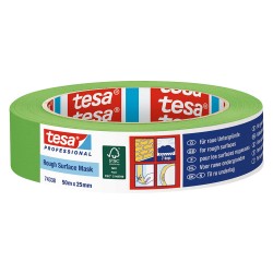 NASTRO PER MASCHERATURA 'ROUGH SURFACE MASK 74338' mm 25 x mt. 50 - colore verde (PZ 12)