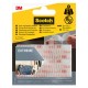 SISTEMA DI FISSAGGIO RICHIUDIBILE 'EXTREME' colore trasparente - mm 25 x 76 (BL 1)