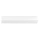 PARASPIGOLO ORNAMENTALE LISCIO 2 x 2 x 290 cm - bianco (PZ 10)