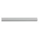 PARASPIGOLO ORNAMENTALE LISCIO 1 x 1 x 290 cm - alluminio (PZ 10)