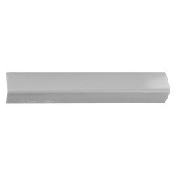 PARASPIGOLO ORNAMENTALE LISCIO 2 x 2 x 290 cm - alluminio (PZ 10)