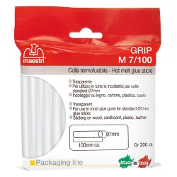 COLLA TERMOFUSIBILE lung. mm 100 - Ã˜ mm 7 cf. 200 gr. (CF 1)