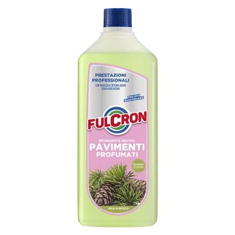DETERGENTE NEUTRO PER MULTIPAVIMENTI 'FULCRON' lt. 1 - bosco (PZ 1)