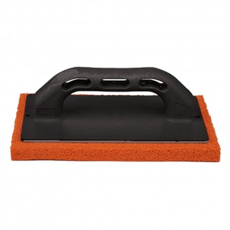 FRATTONE IN GOMMA SPUGNA cm 14 x 22 - gomma arancione (dens. media) (PZ 1)