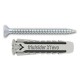 TASSELLO NYLON 'X1 EVO' CON VITE TPS TRUCIOLARE mm 6 x 30 - vite 4,5 x 40 (PZ 100)