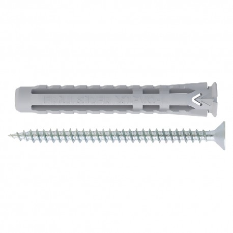 TASSELLO NYLON 'X1 EVO L' CON VITE TPS TRUCIOLARE mm 6 x 50 - vite 4,5 x 60 (PZ 100)