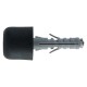 TASSELLO CON FERMAPORTA SB 9/11 Ã˜ 9 x 40 mm - nero (PZ 50)