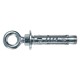 TASSELLO ACCIAIO CON OCCHIOLO 'TA M-O' TA M 6O Ã˜ 10 x 49 mm - M6 x 56 (PZ 50)