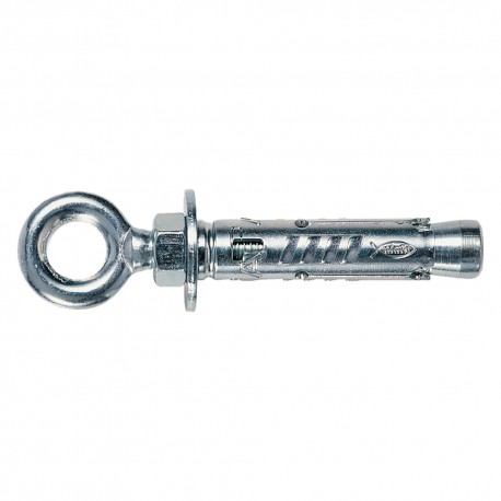 TASSELLO ACCIAIO CON OCCHIOLO 'TA M-O' TA M10O Ã˜ 15 x 70 mm - M10 x 77 (PZ 25)