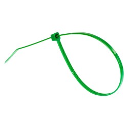 FASCETTA A STRAPPO PER CABLAGGIO mm 3,6 x 140 - verde (CF 1)