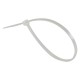 FASCETTA A STRAPPO PER CABLAGGIO mm 3,6 x 370 - bianco (CF 1)